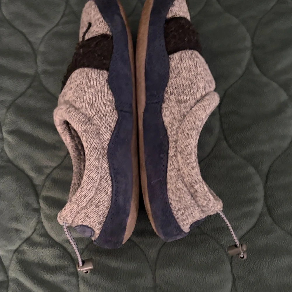 Cozy LL BEAN Gray Kids Slippers